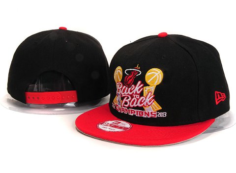 Miami Heat NBA Snapback Hat YS294